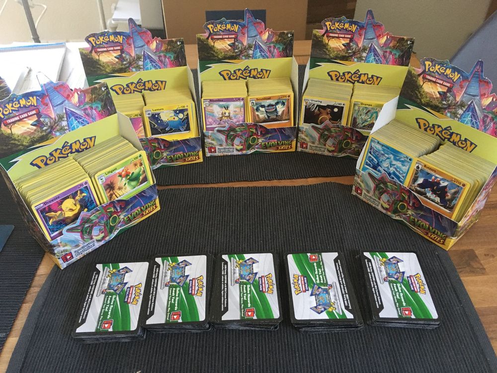 Pokemon 5 Evolving Skies Display Bulk Sammlung Kaufen auf Ricardo