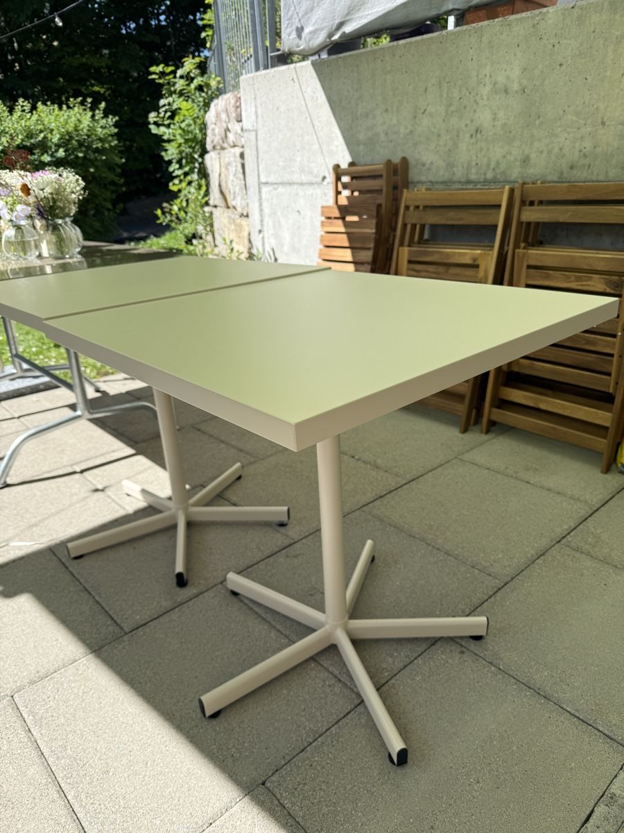 Schaffner Tavoli: Schaffner Säntis Basic Gartentisch Original verpackt NEU – Nuovo e nell'imballaggio originale da Dielsdorf venduto da Gi.G. 1