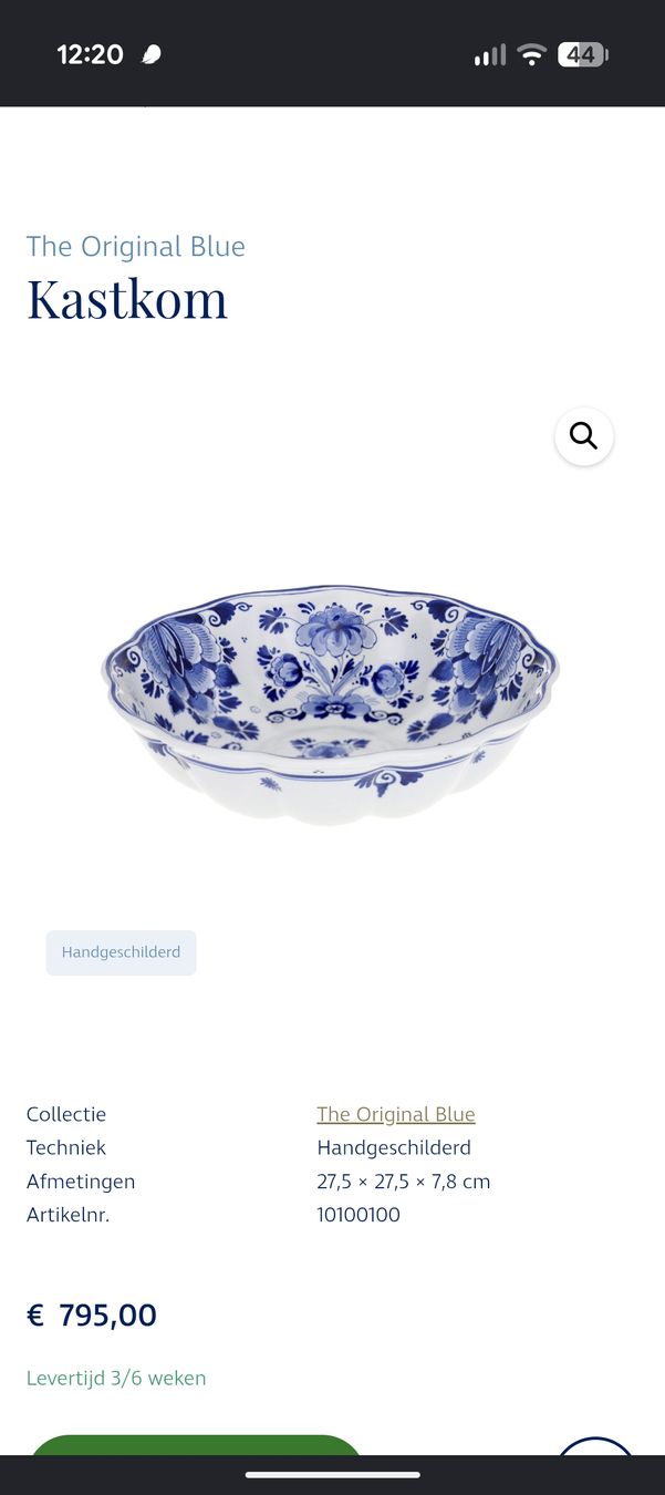 Schalen: Royal Delft Schale "The Original Blue" – Gebraucht aus Adligenswil von karinma 6