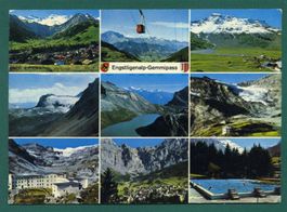 Engstligenalp - Gemmipass, Mehrbilderkarte, 1977, gelaufen