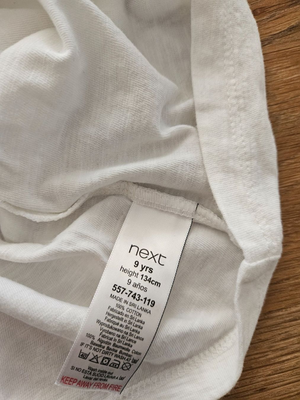 Next Camicette, T-shirt & Top: Next Tshirt weiss Gr. 134-140 – Usato da Engelburg venduto da ynnoc19 1