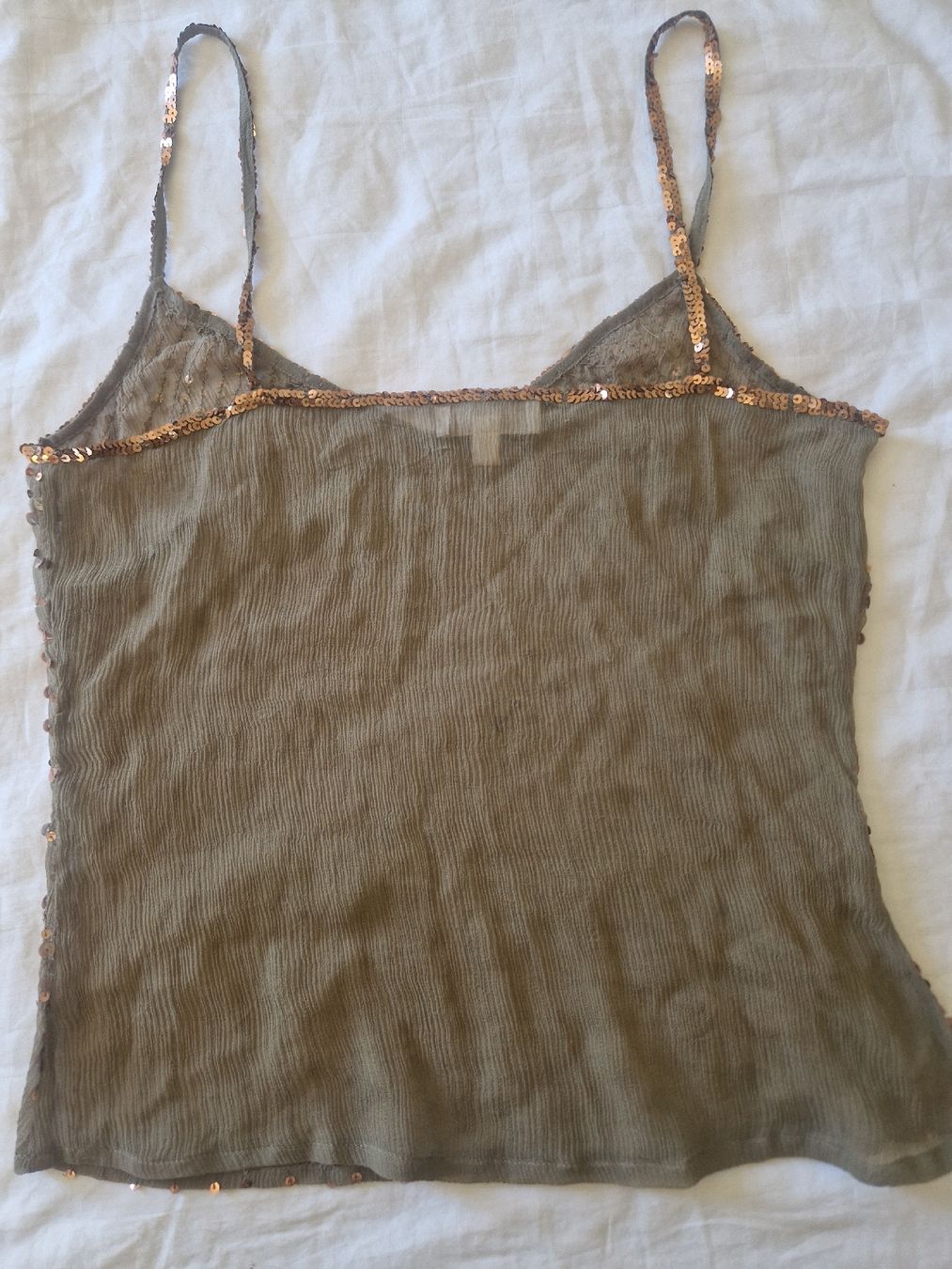 Kookai Top: Seidentop mit Pailetten – Nuovo (secondo la descrizione) da Küsnacht ZH venduto da 2011_ 6
