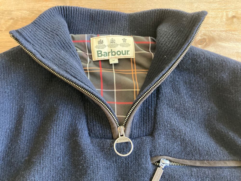 Barbour ayton store half zip