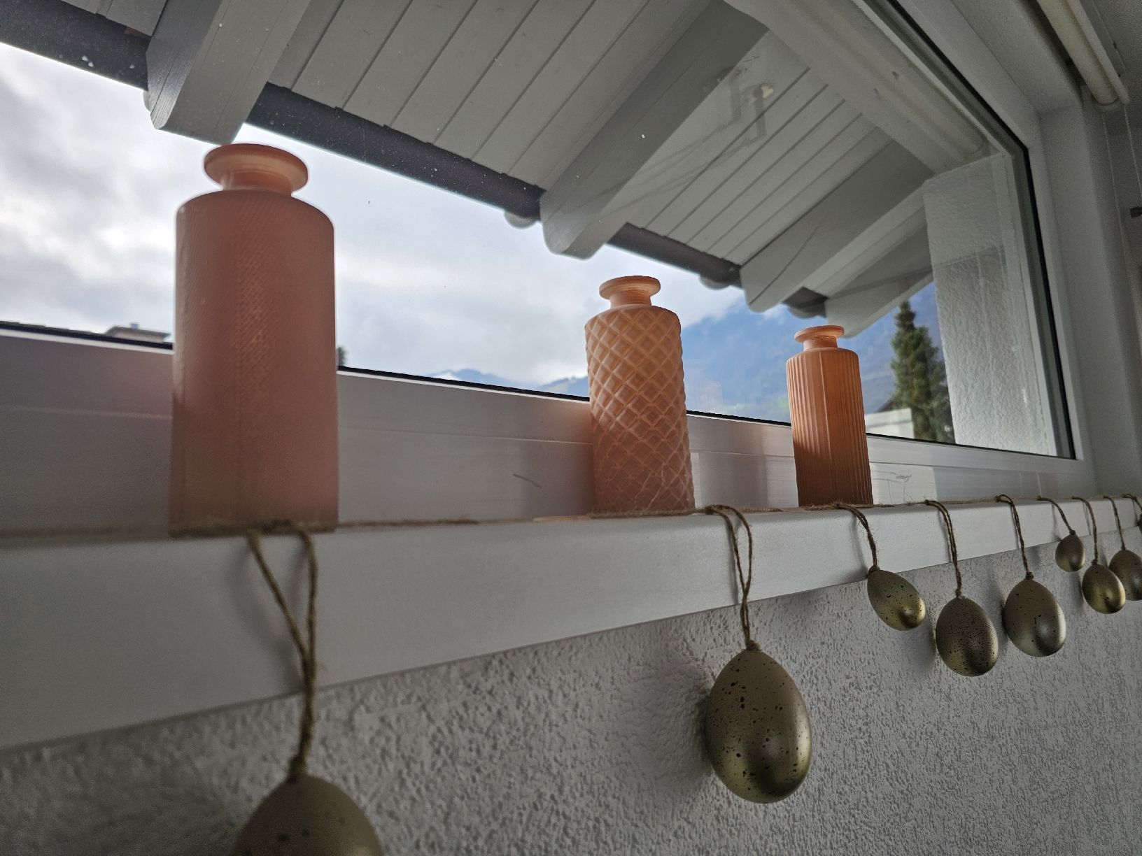 Tutte le decorazioni: 3er Set Vasen, rosé, Osterdeko, Frühling – Usato da Mels venduto da WendySchumacher