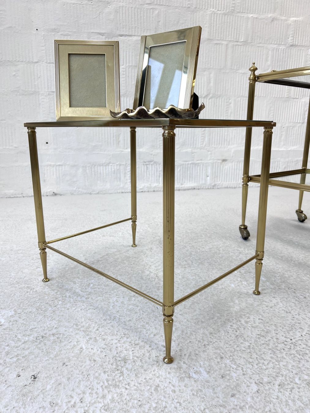 Tische: Vintage Beistelltisch - Messing – Gebraucht aus Walzenhausen von stilvollwohnen 5