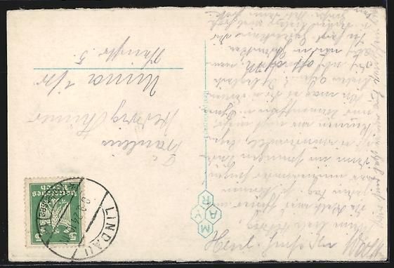 Cartes postales: AK Lugano, Paradiso, 1924 – D'occasion à Berlin par bartko-reher 1