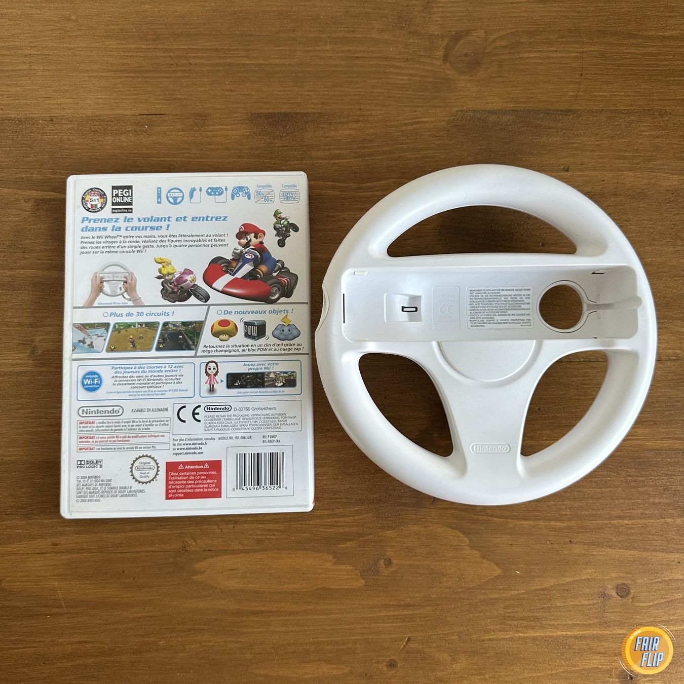 Jeux: Wii Mario Kart mit Lenkrad – D'occasion à Luzern par fairflip 2