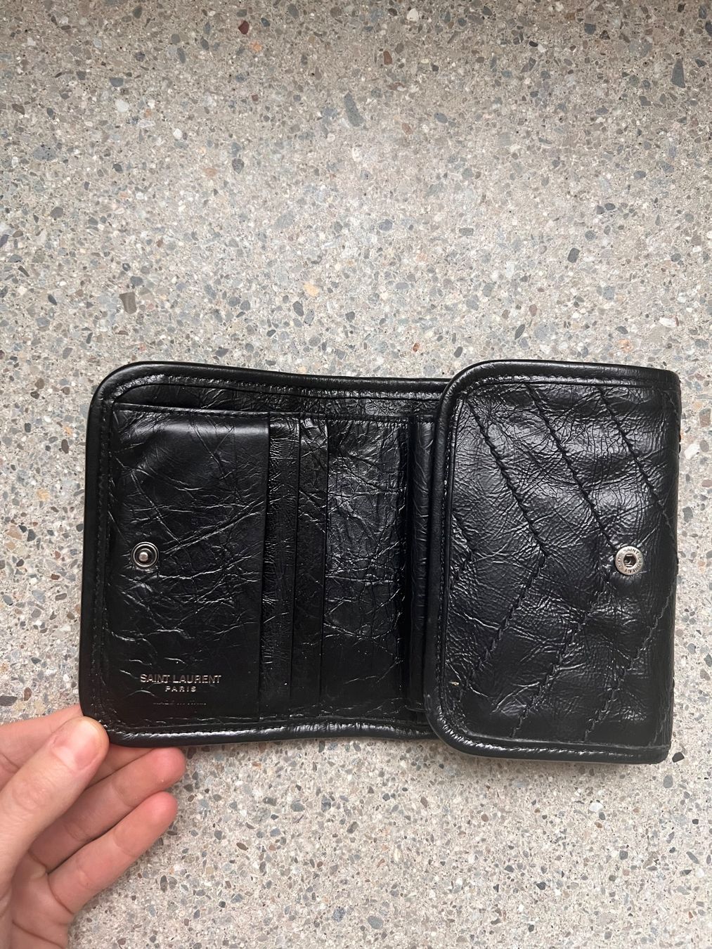 Saint Laurent Portamonete: YSL Geldbörse – Usato da Ittigen venduto da san_9pr8 2