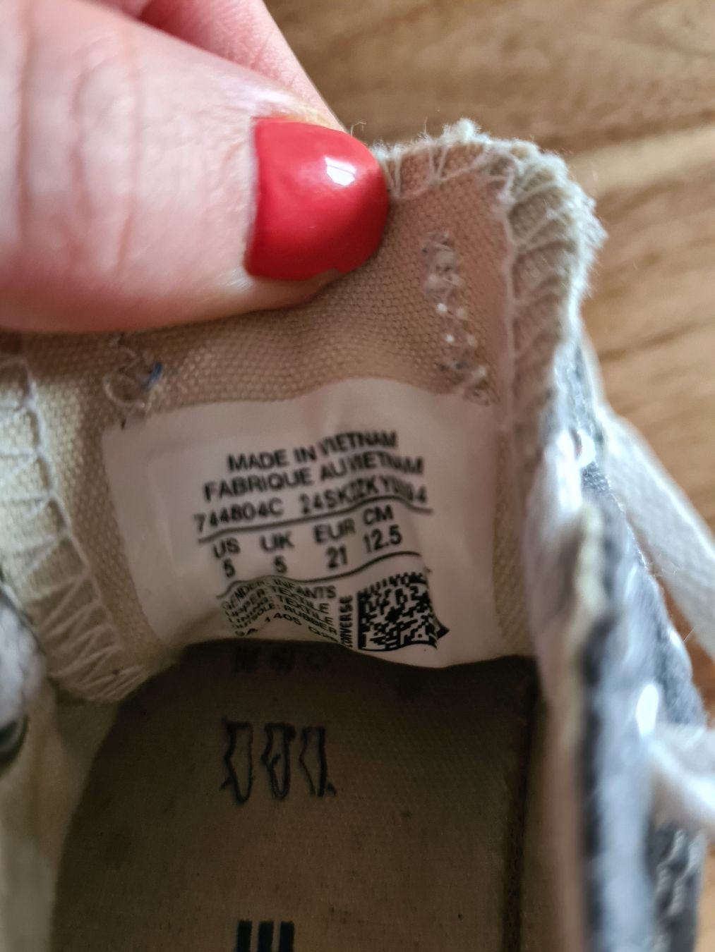 Converse Scarpe per ragazzi: Basket Converse Bleu T21 – Nuovo (secondo la descrizione) da Killwangen venduto da ame_ffd8 2