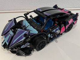 Sportwagen-Bauset für Autofans: komplett mit Aufbauanleitung
