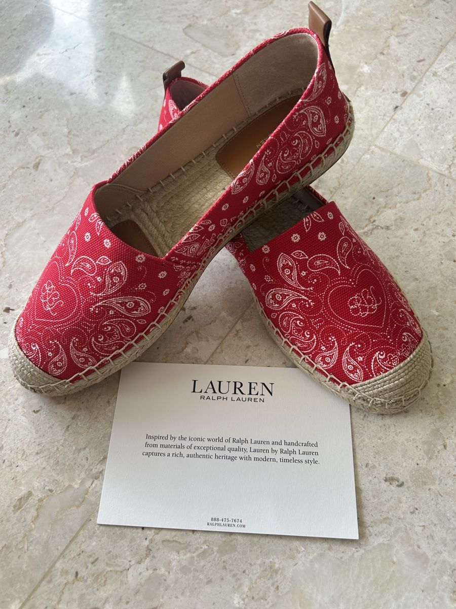 Ralph Lauren Scarpe da donna: Espadrilles Ralph Lauren num 41 – Nuovo e nell'imballaggio originale da Locarno venduto da Matic04 9
