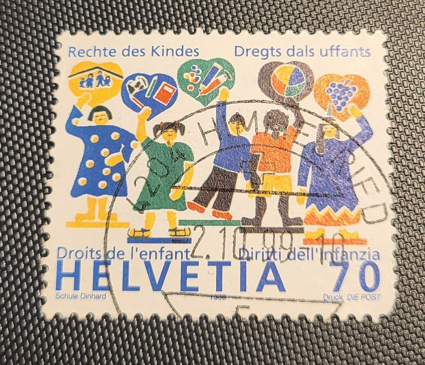 Tutti i francobolli: Vollstempel Himmelried briefmarke – Usato da St Gallen venduto da Stampsalshobby