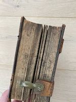 Buch von 1741, Leder gebunden