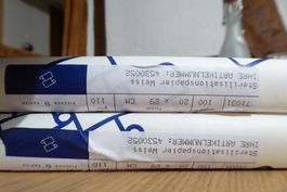 Sterilisationspapier weiss 29x20cm 2x100 Blatt = 200 Blätter