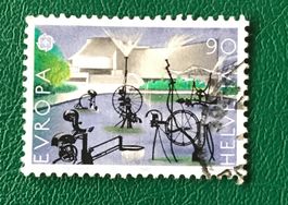 Nr.749 mit Stempel Baseler Fasnachtsbrunnen 1987   
