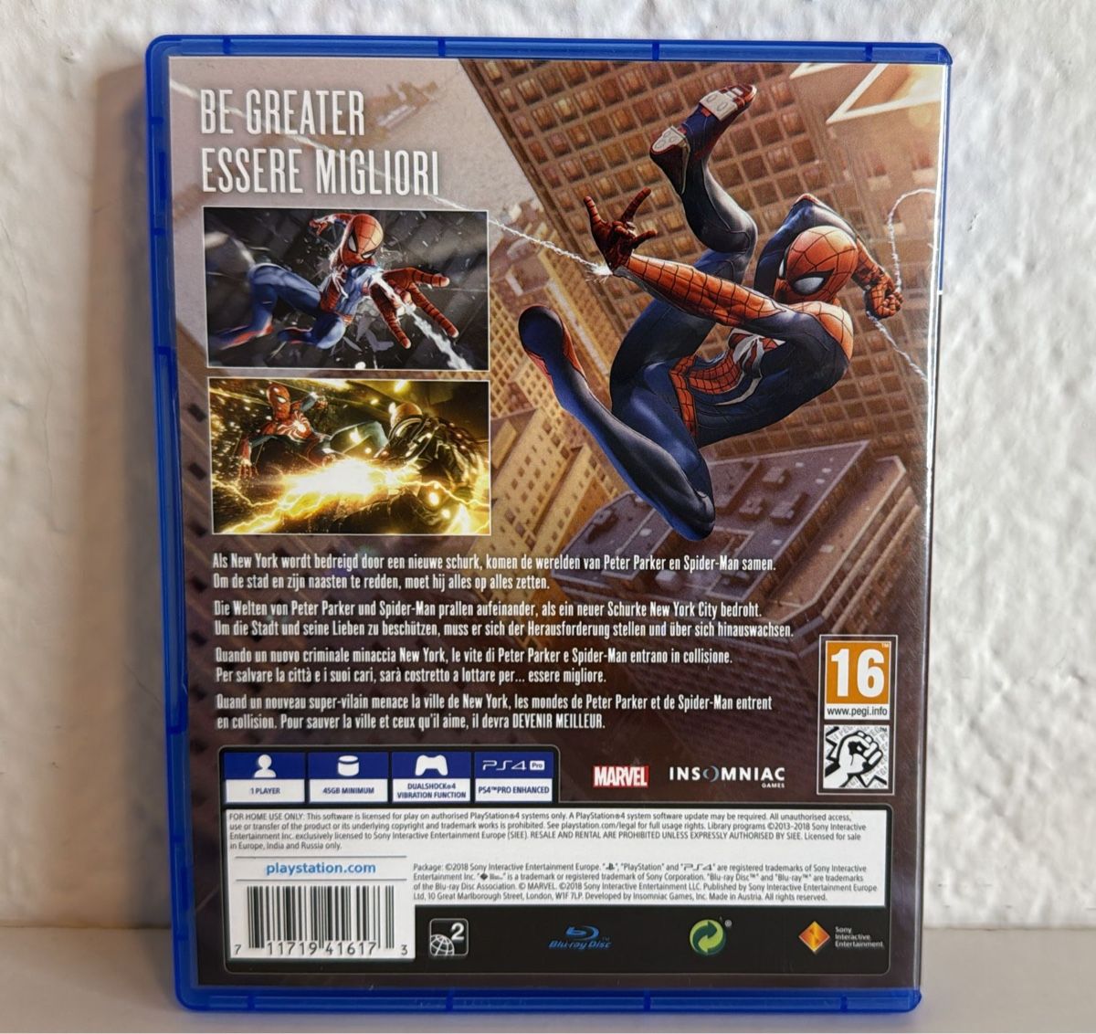 Sony Giochi: Marvel's Spider-Man PS4/PS5 Game - TOP! – Usato da Ehrendingen venduto da bubulence 1