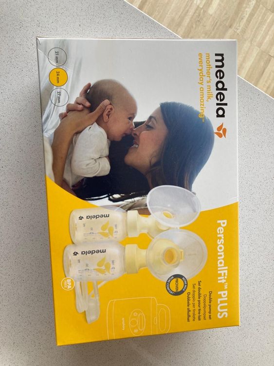 Medela PersonalFit Plus Brustschutz – 18 Mm, BPA-frei, Für Komfortables Pumpen | 2 Stück