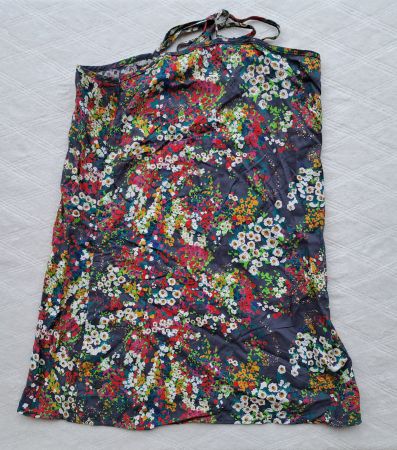 Heidi Sommerkleid, Top Blumenmuster Gr. S