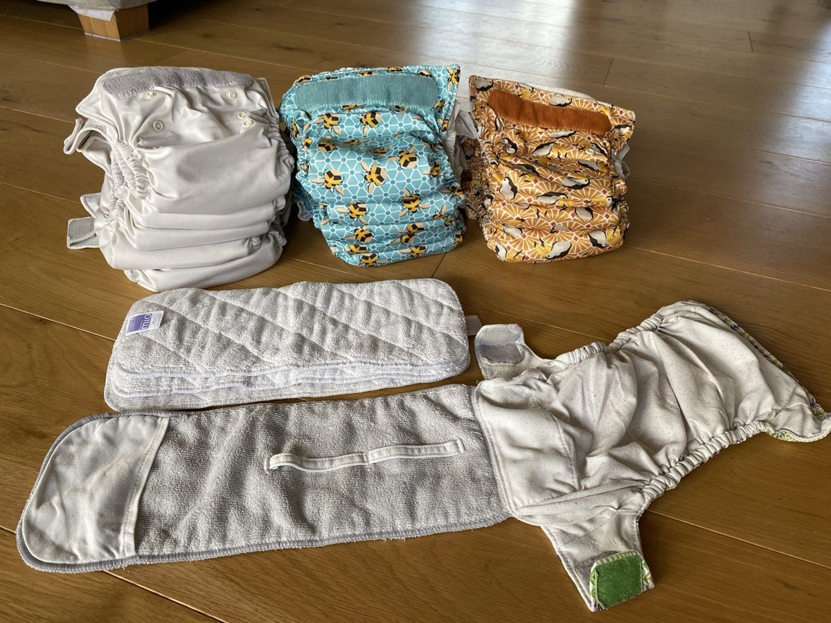 Secchi per pannolini & Pannolini: Stoffwindelset Bambino Mio – Usato da Schleitheim venduto da Preja