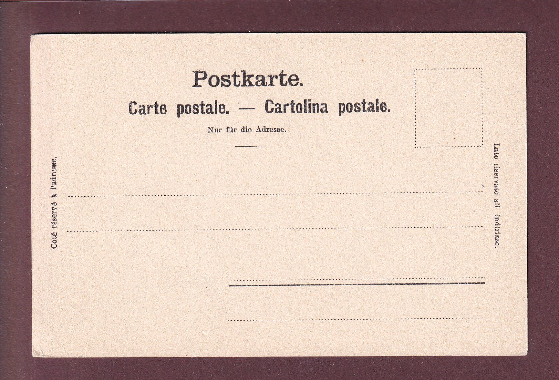 Cartoline postali: AXENSTRASSE - Kutsche – Usato da Pully venduto da nicecards 1