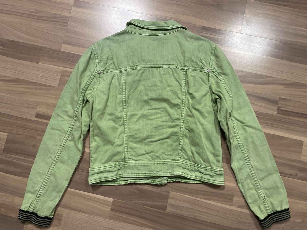Giacche: Jeansjacke grün Gr M – Usato da Elsau venduto da Lusmus13 4