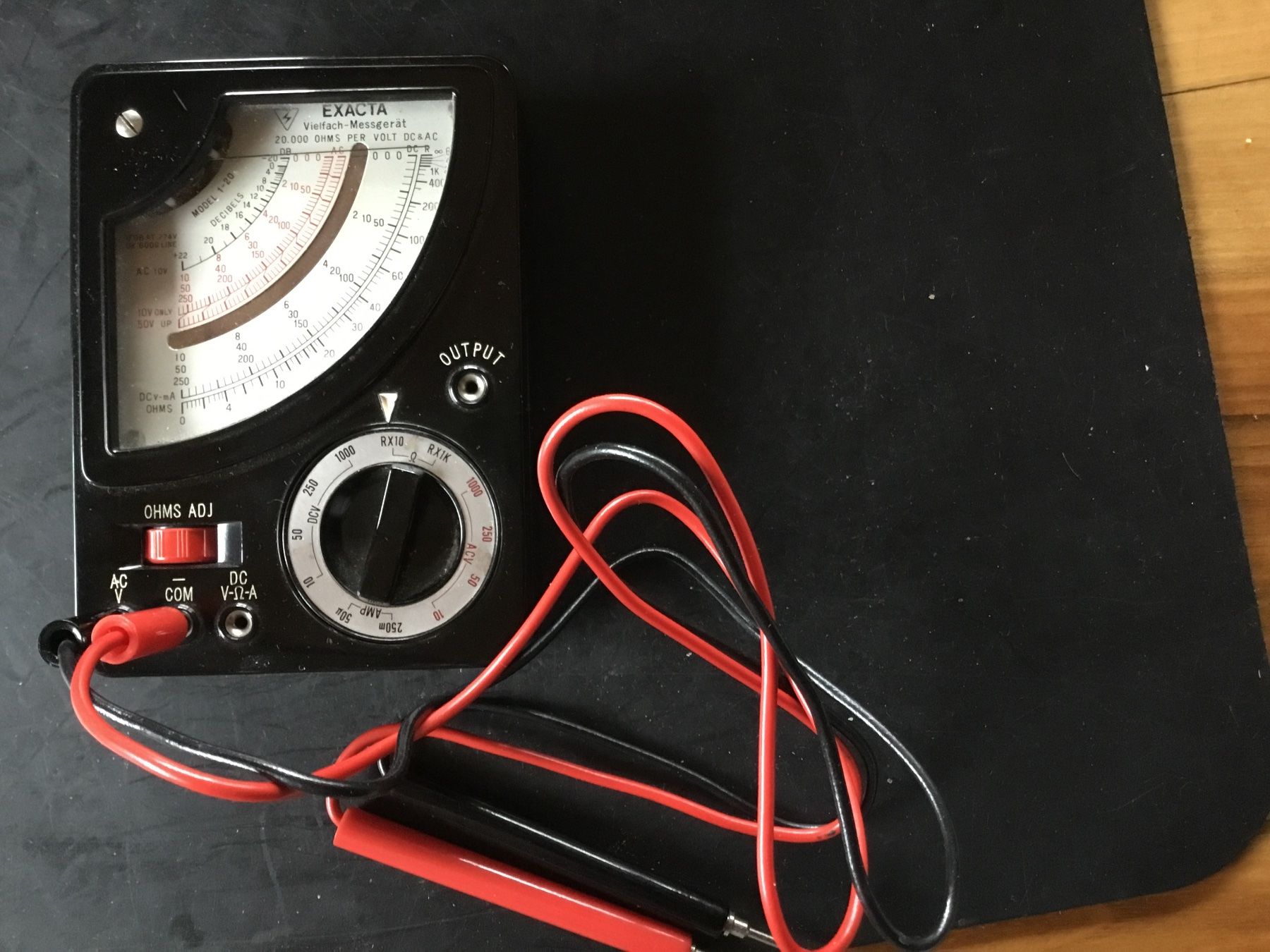 Misurare: Exacta Messgerät analog – Usato da Bonaduz venduto da Schnueff0 1