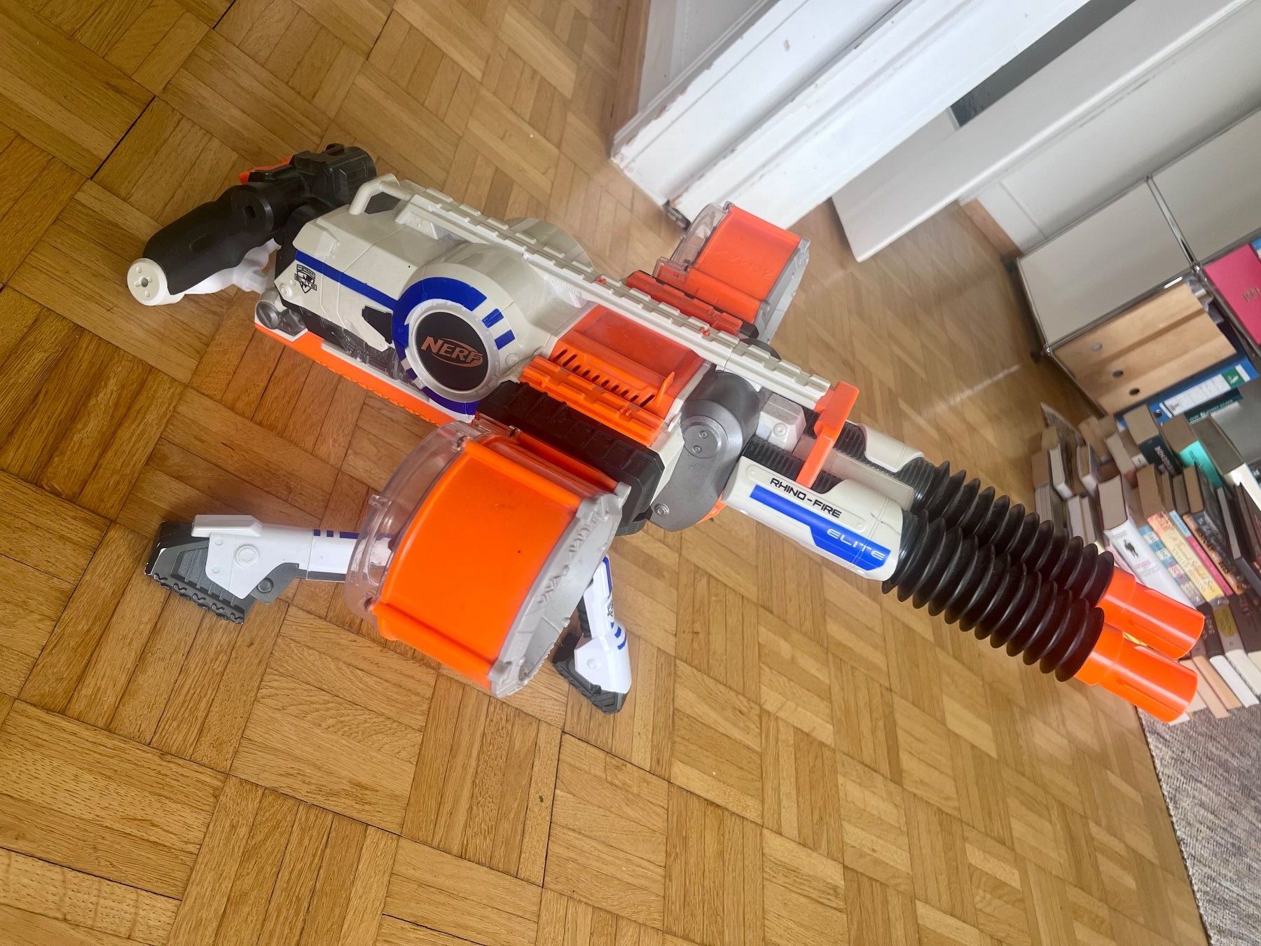 Nerf Giocattoli: NERF Elite Rhino Fire – Usato da Zürich venduto da Mss7676