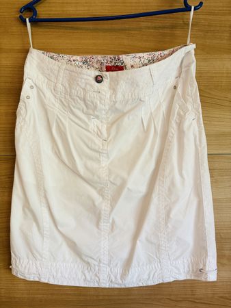S.Oliver Sommerrock weiss, Gr. 38 - Sehr guter Zustand!