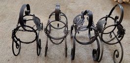 Flaschenhalter aus Metall 4er Set