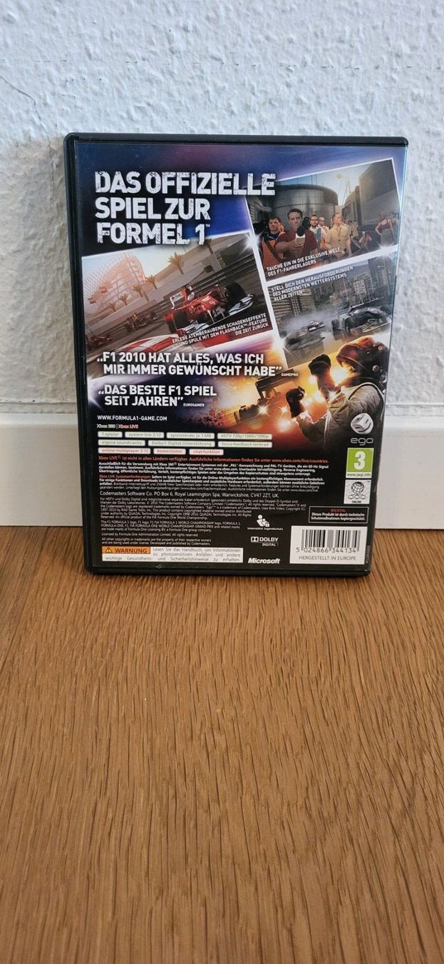 Microsoft Spiele: Xbox 360 - F1 2010 – Gebraucht aus Münsingen von DigitaleSpielecke 1