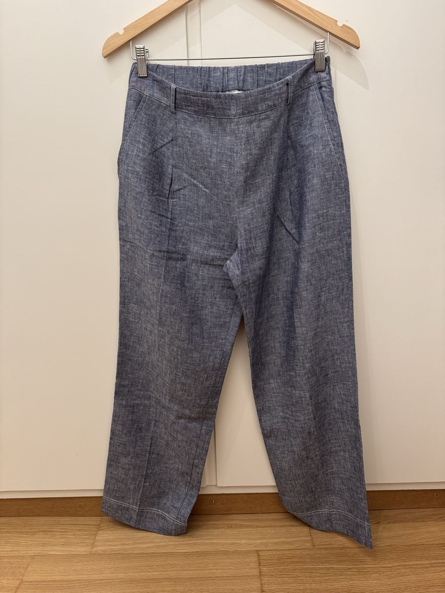 Pantaloni: Maria Bellentani leichte Hose Gr. S – Usato da Zürich venduto da Flao_78376