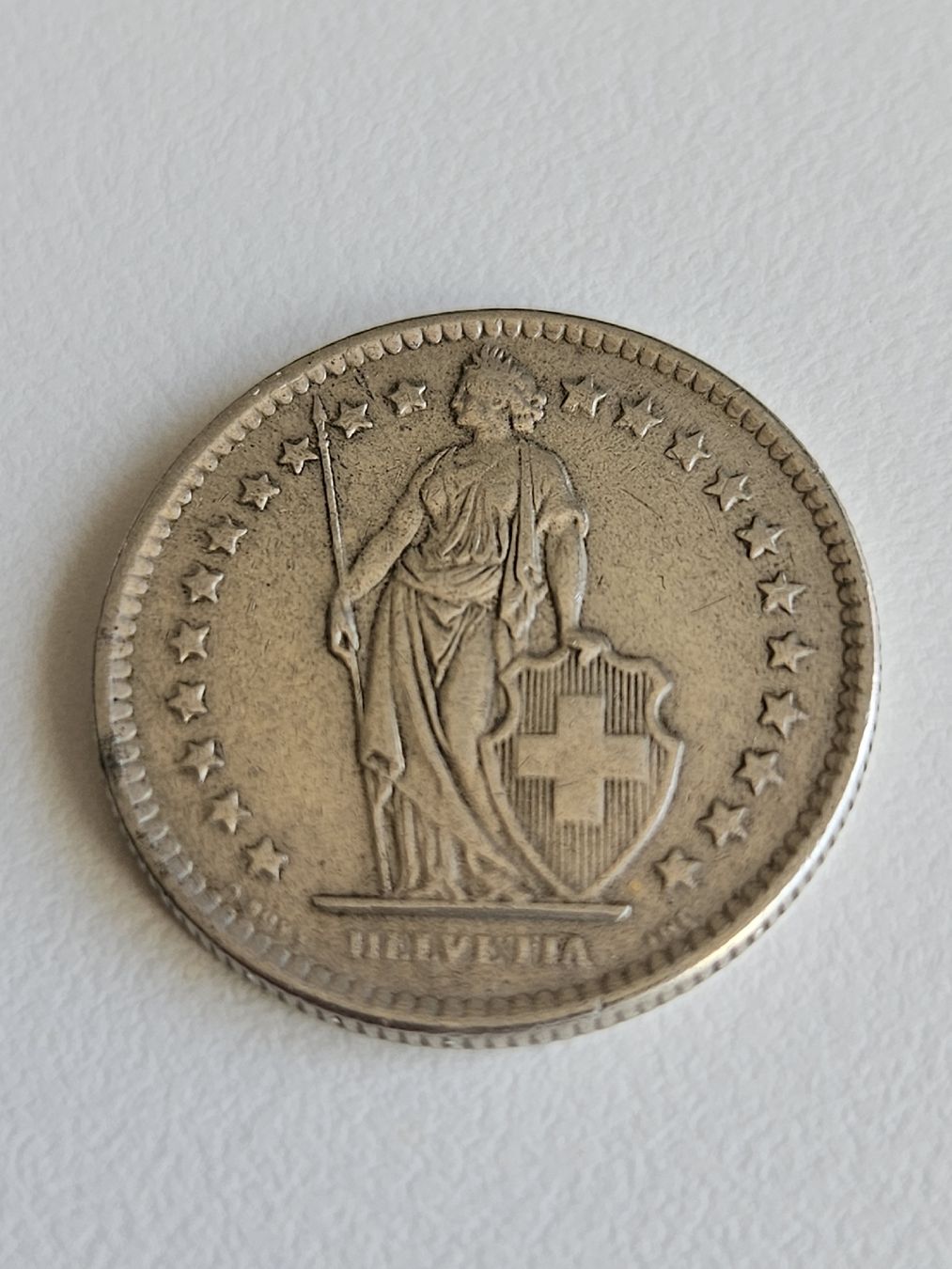 Toutes les monnaies: 2 Frank 1960 – D'occasion à Pfäffikon ZH par Mrt. 1