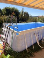 Piscine intax + pompe Crystal sable spéciale à gros debit