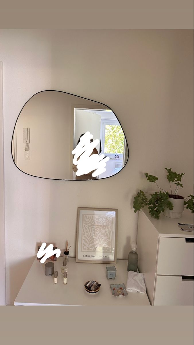 Specchi: Asymmetrischer Spiegel – Nuovo (secondo la descrizione) da Münchenstein venduto da jwp 1