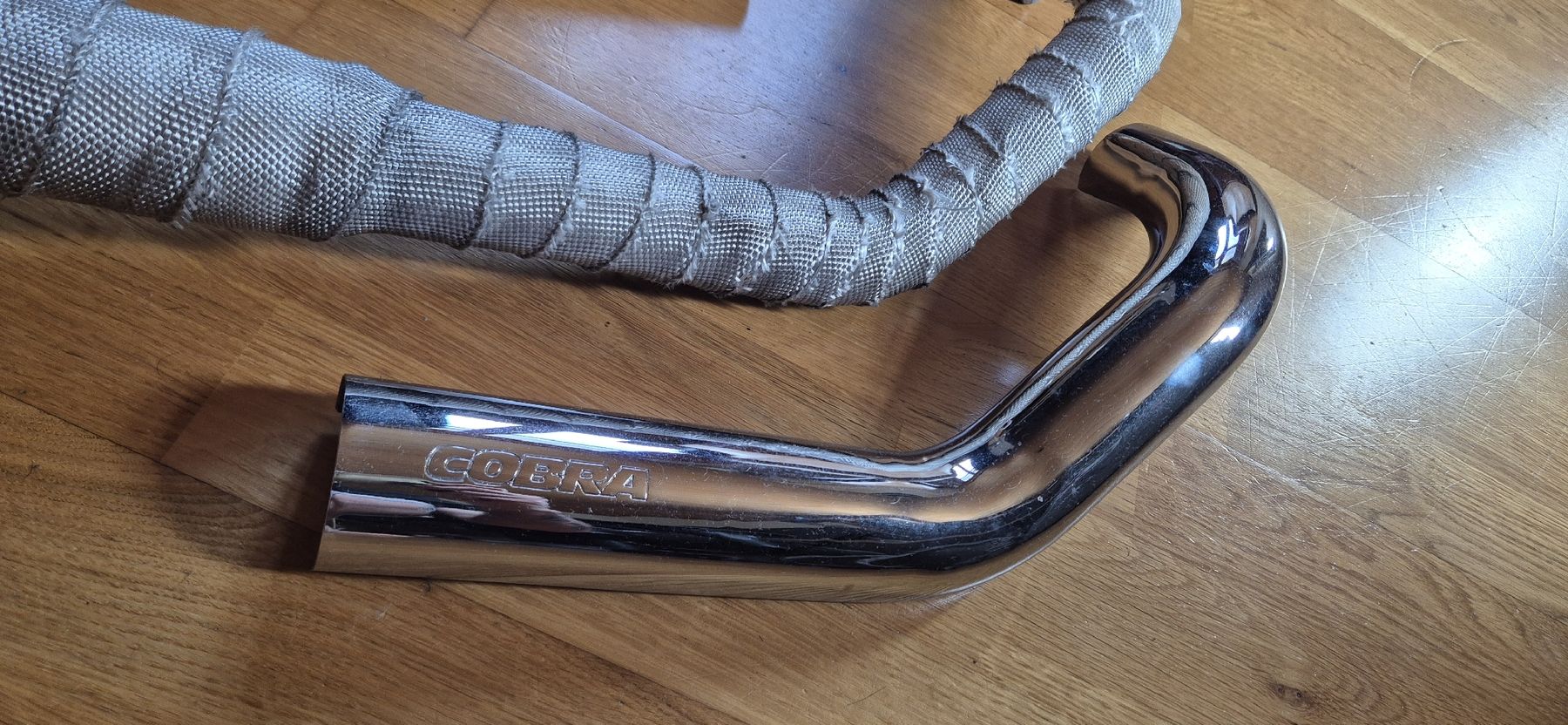 Sistemi di scarico: Yamaha XVS 650 Cobra Auspuff Drag Pipe – Usato da Seewis-Pardisla venduto da Dyamii 1