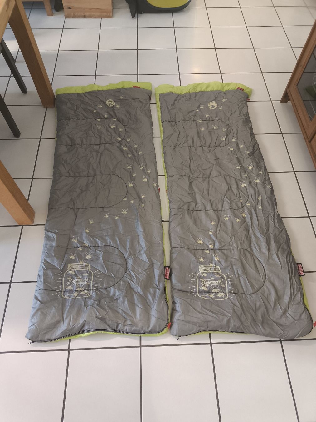 Coleman Schlafsäcke: 2er Set Coleman Deckenschlafsack für Kinder – Gebraucht aus Burgdorf von Ropajesi