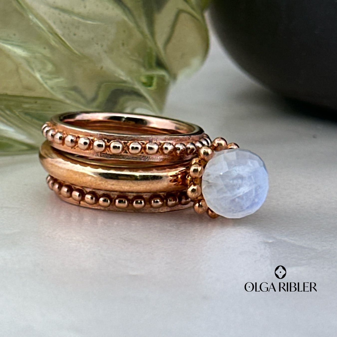 Olga Ribler Ringe: Edelstahl  Ring Set aus 3 Ringen Grösse 58 – Neu (gemäss Beschreibung) aus Luzern von byolgaribleroutlet 1