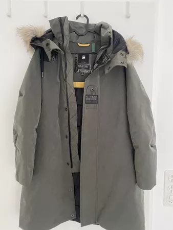 Original G-Star Wintermantel, Khaki, Gr. S, 100% NEUWERTIG