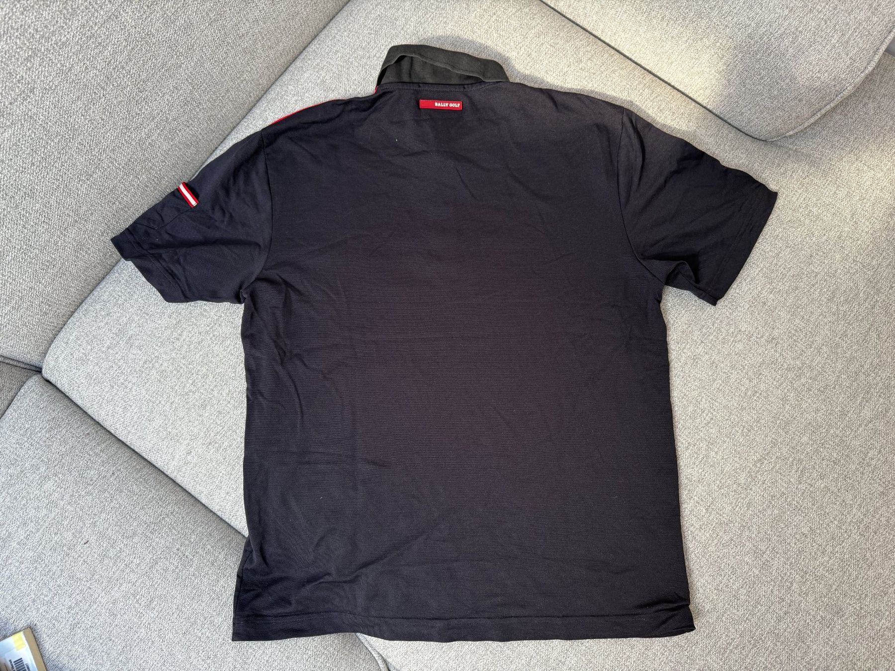 Bally Magliette Polo: Bally Golf Poloshirt - Schwarz, Grösse 48 – Usato da Biel-Benken BL venduto da Aplus0 1