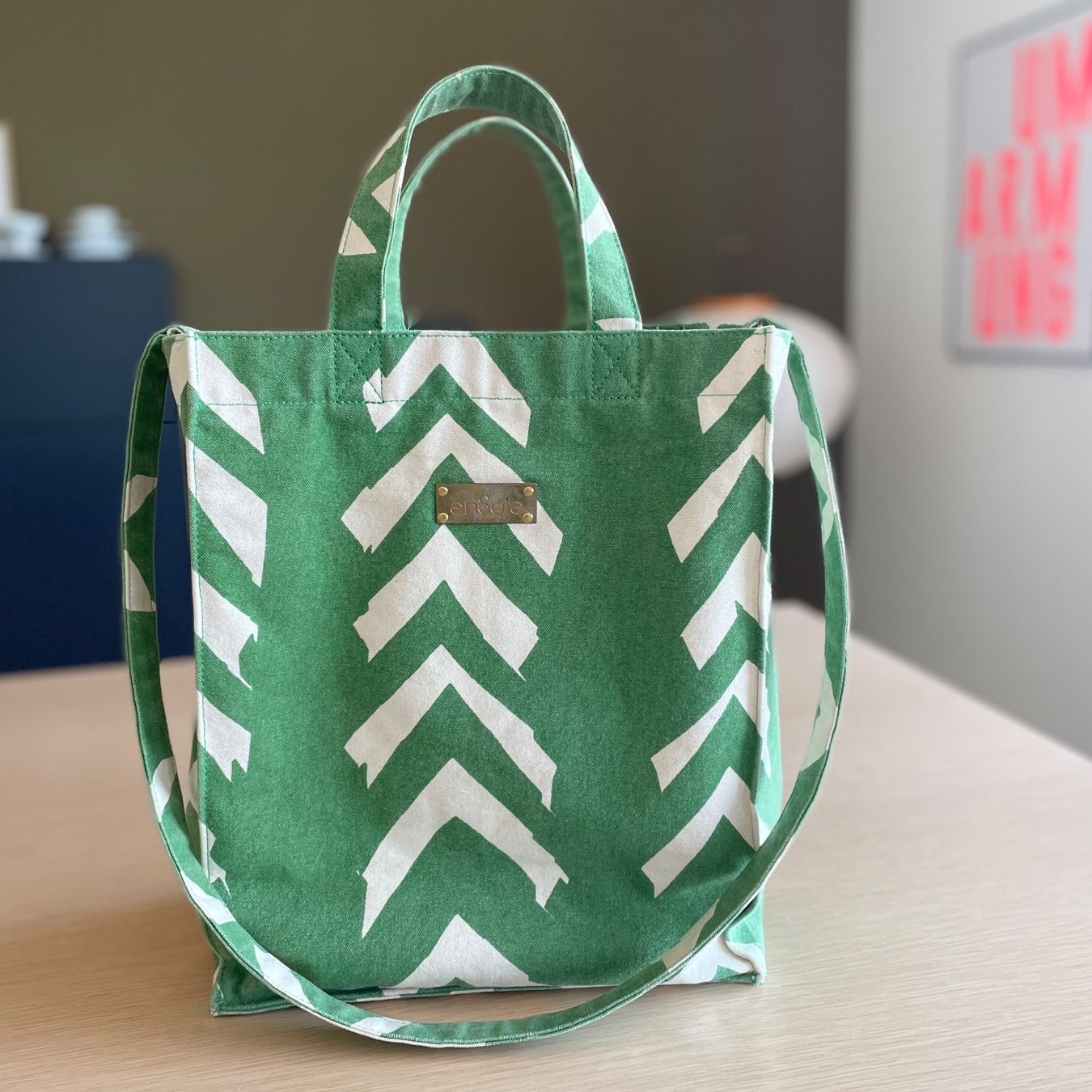 Borse da donna: En Soie Cabas Shopper Tasche Grösse M – Usato da Rüschlikon venduto da tintenfisch1001