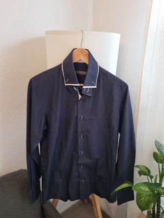 Enzo di Milano Black Shirt, Size M