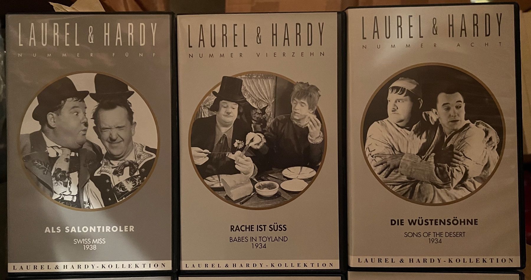Tutti i VHS: Laurel & Hardy, Video – Usato da Adliswil venduto da Myxin 5