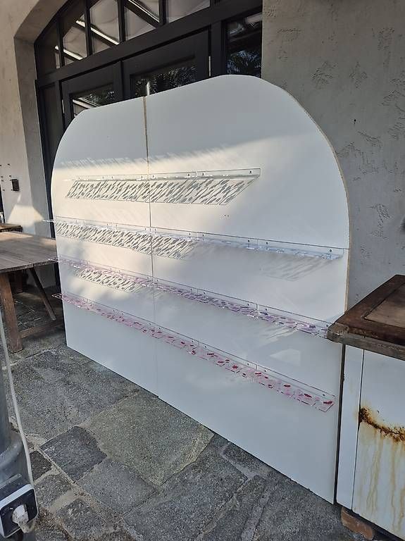 Alle Dekorationen: Prosecco-Wand – Gebraucht aus Villmergen von Ltry