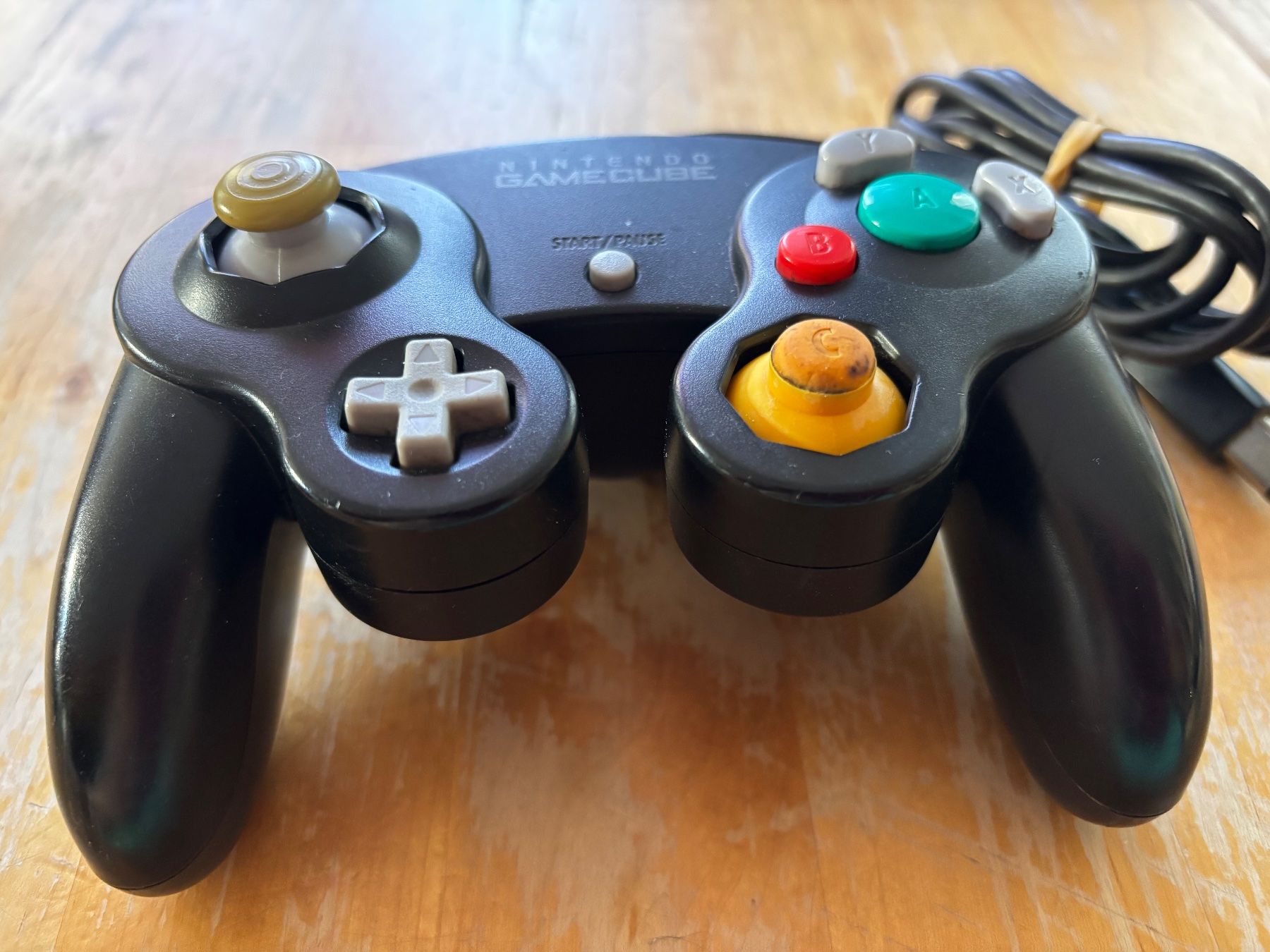 Nintendo Controller: Original Game Cube Controller in der Farbe Schwarz – Gebraucht aus Frenkendorf von gelbeZinnie 1