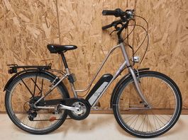 Vélo de ville dame électrique 