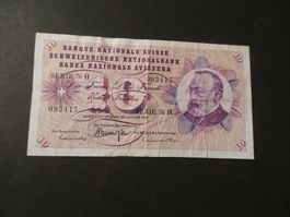 Schweiz 1972, 10 Franken