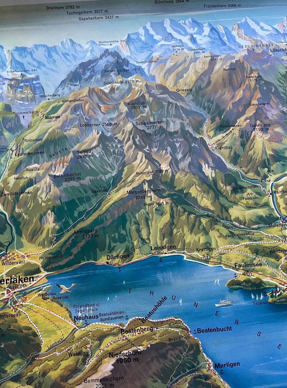 Poster & Bilder: Plakat Thunersee – Neu (gemäss Beschreibung) aus Thalwil von Emmerich88 2