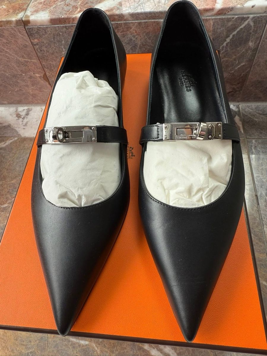 Hermès Scarpe da donna: Kelly ballet flat 36.5 neu – Nuovo e nell'imballaggio originale da Kilchberg ZH venduto da cruella