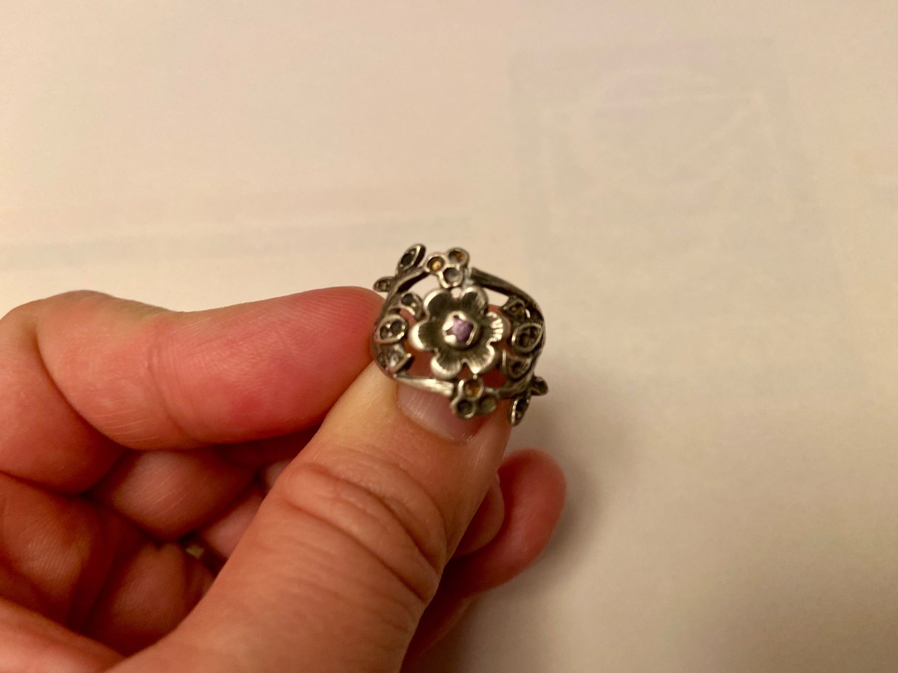 Anelli: Antiker Silber Ring x 3 Schmuck Lot – Usato da Niederhasli venduto da YHHC 1