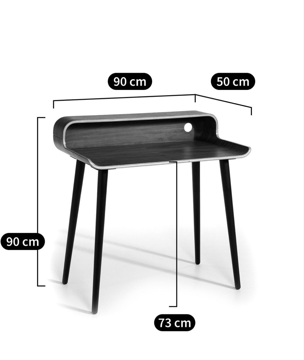 La Redoute Scrivanie: Vernan Walnut Veneered Desk – Usato da Ennetbaden venduto da FSzalay 3